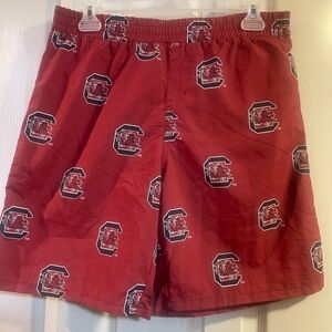 Boys Columbia PFG Carolina Gamecocks swim trunks!